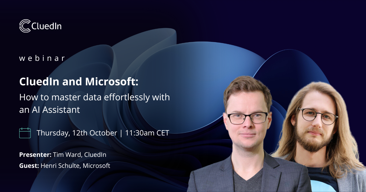 CluedIn Copilot webinar - revised promo 1