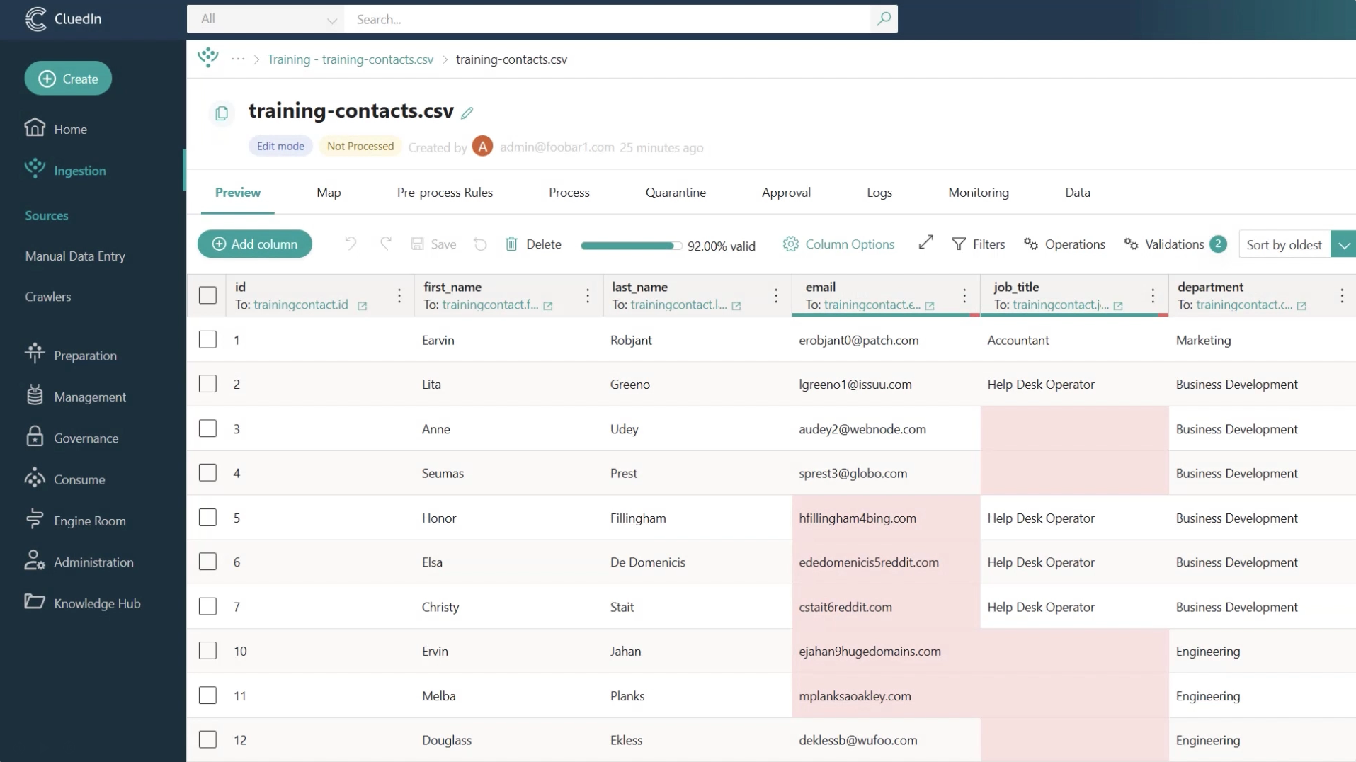 CluedIn 2025.01: Smarter Data Ingestion and Enhanced Governance