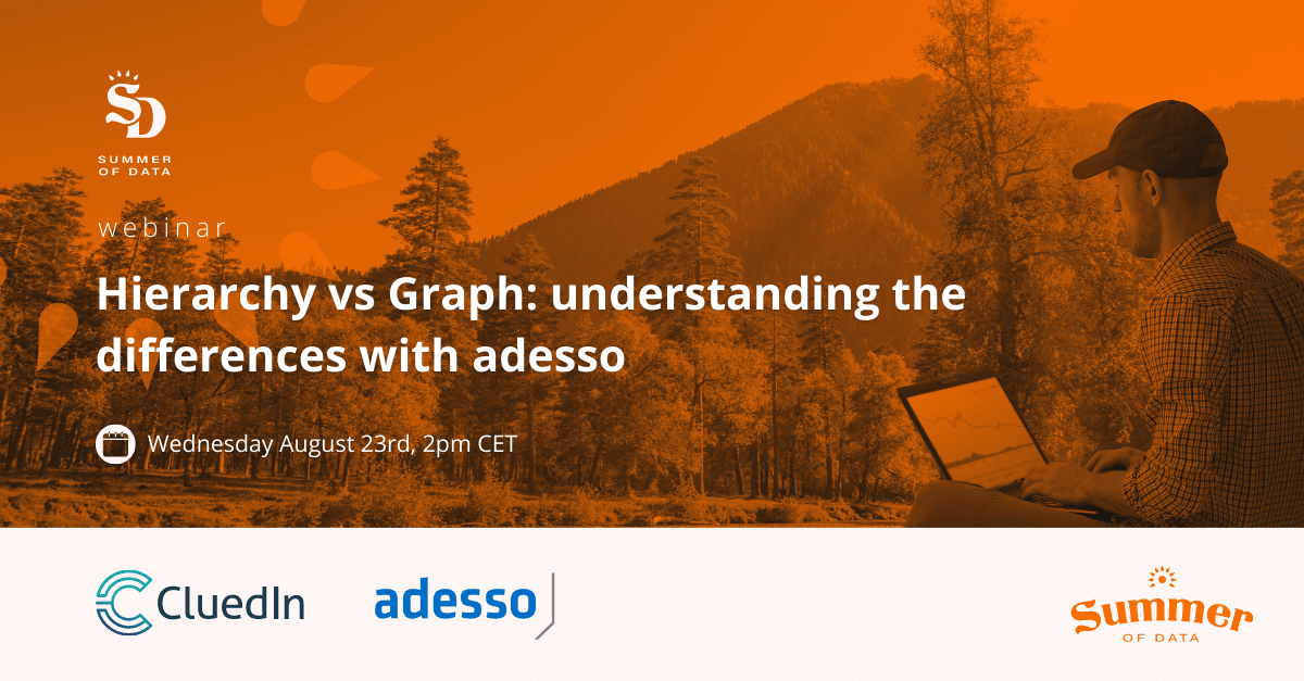 Hierarchy vs Graph_ understanding the differences with adesso - social and email header 2