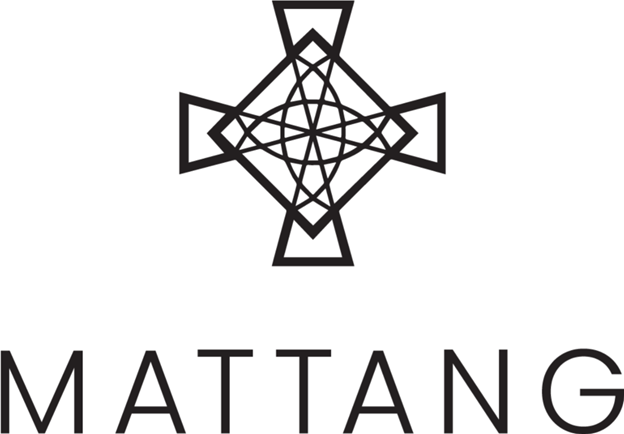 Mattang logo - icon above name