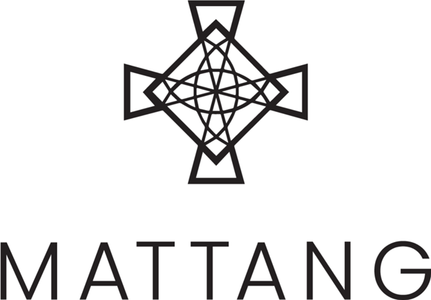 Mattang logo - icon above name Mattang logo - icon above name