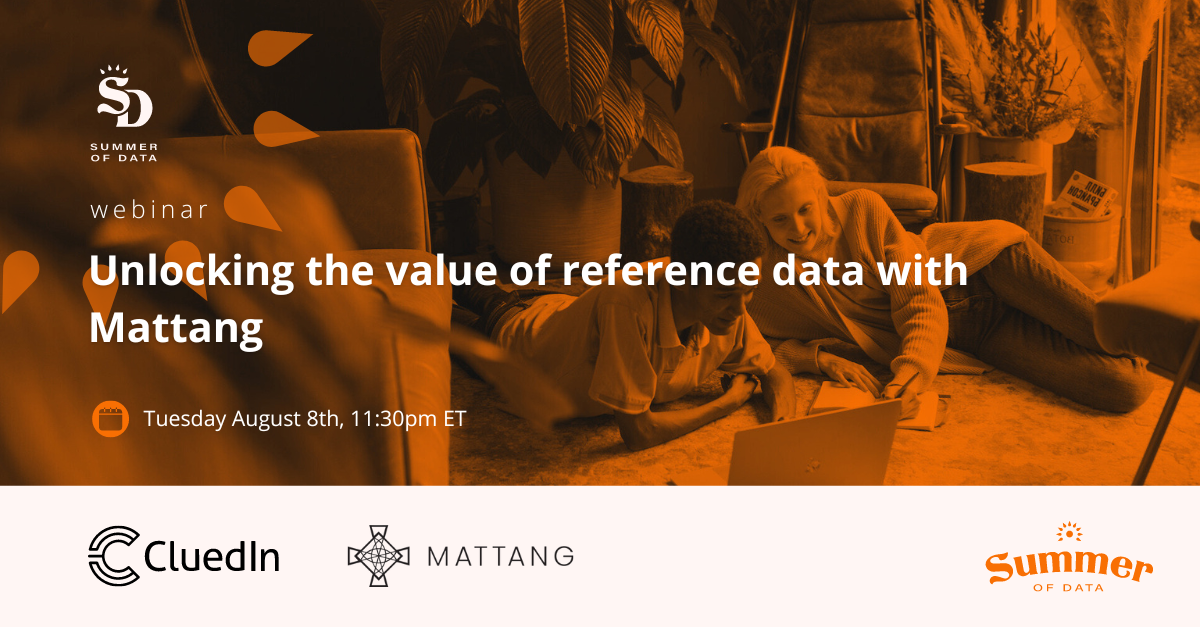 Unlocking the value of reference data with Mattang - social and email header 2