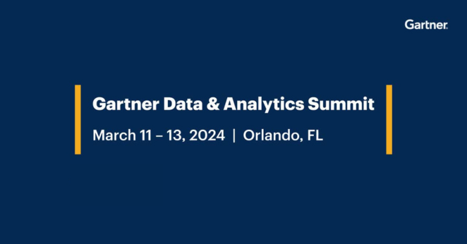 Gartner Data & Analytics Summit 